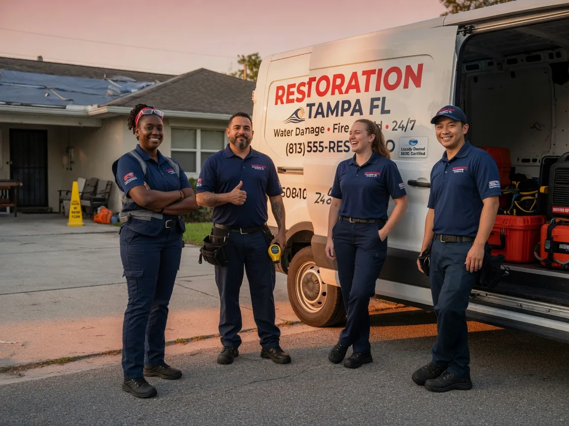 Water Damage Restoration company in Conroe, TX